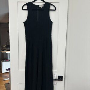 Madewell Texture and Thread jumpsuit in Black